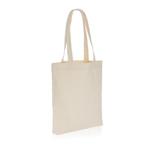 Printed 285gsm Recycled Canvas Tote Bags Undyed Impact AWARE™ - Natural