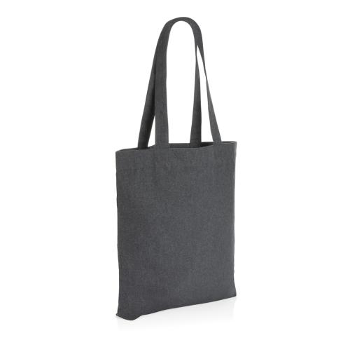 Recycled Canvas Tote Bag Undyed Impact AWARE™ 285gsm Anthracite