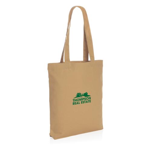 Recycled Canvas Tote Bag Undyed Impact AWARE™ 285gsm Beige