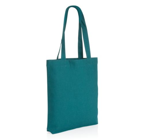 Branded Recycled Canvas Tote Bags Impact Aware™ 285 Gsm Green