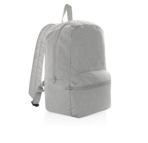 Custom Printed 285 Gsm Rcanvas Backpacks Grey Impact Aware™