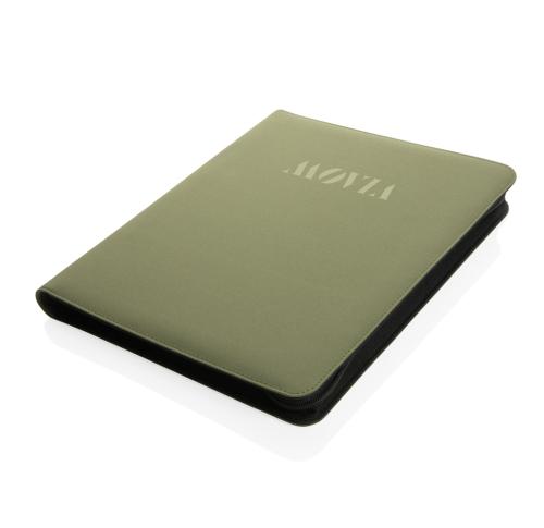 Impact Aware™ deluxe 300D tech portfolio with zipper