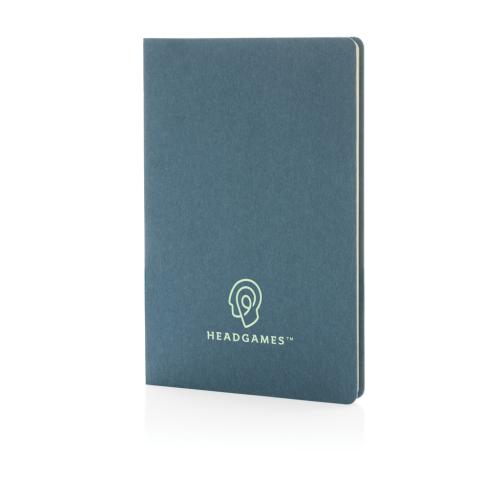 Custom Printed A5 Hardcover Notebooks Blue