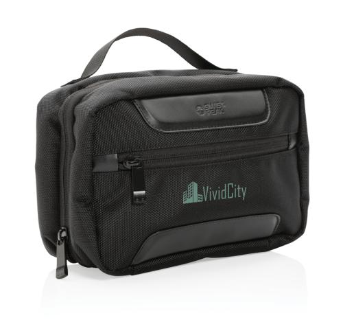 Swiss Peak AWARE™ RPET Voyager toiletry bag