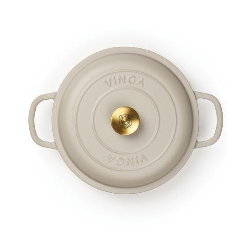 VINGA Monte enameled cast iron sauté pan Grey