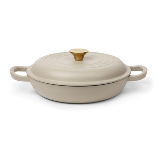 VINGA Monte enameled cast iron sauté pan Grey