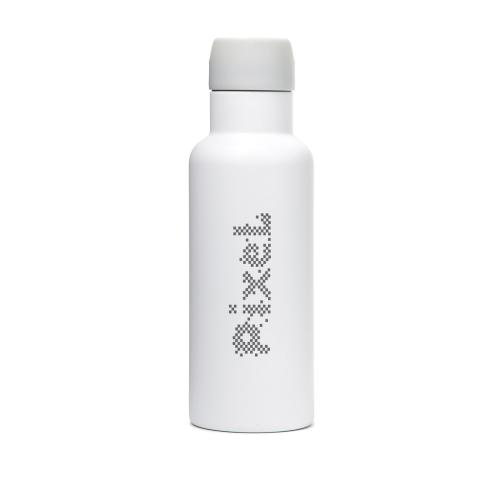 Branded VINGA Balti thermo bottle White