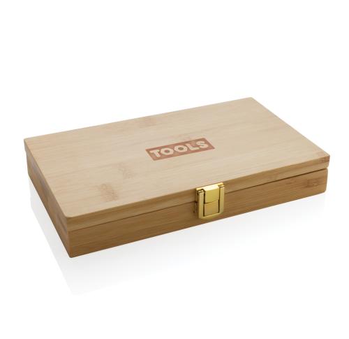 Carvine 21 pcs bamboo tool set Brown