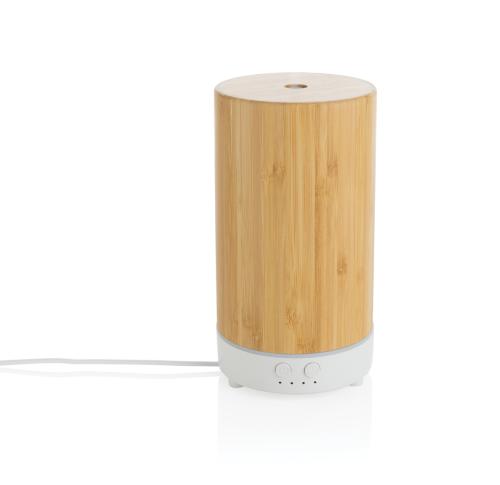 Branded RCS recycled plastic and bamboo aroma diffuser Brown