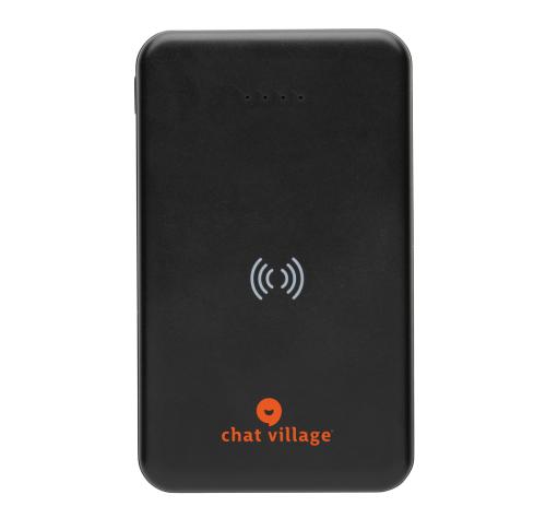 RCS recycled plastic 5.000 mAh 5W wireless powerbank