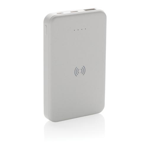 RCS recycled plastic 5.000 mAh 5W wireless powerbank