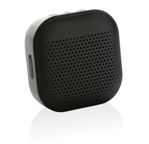 RCS recycled plastic Soundbox 3W speaker Black