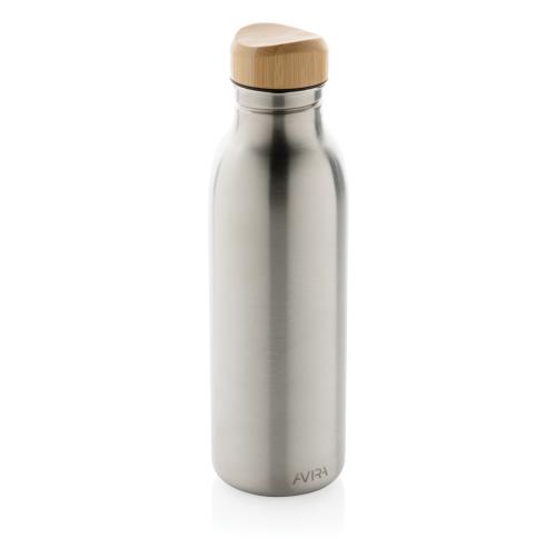 Avira Alcor RCS Re-steel single wall water bottle 600 ML Silver