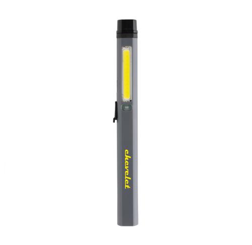 Branded Gear X RCS recycled plastic USB rechargeable pen light