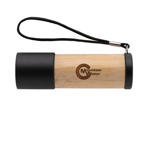 Bamboo and RCS certfied recycled plastic torch