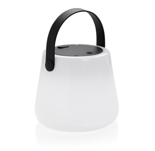 SolarGlow RCS recycled plastic USB-rechargble outdoor light