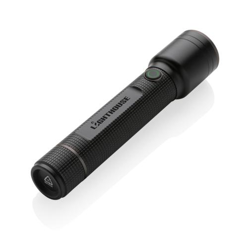 Gear X RCS recycled aluminum USB-rechargeable torch large