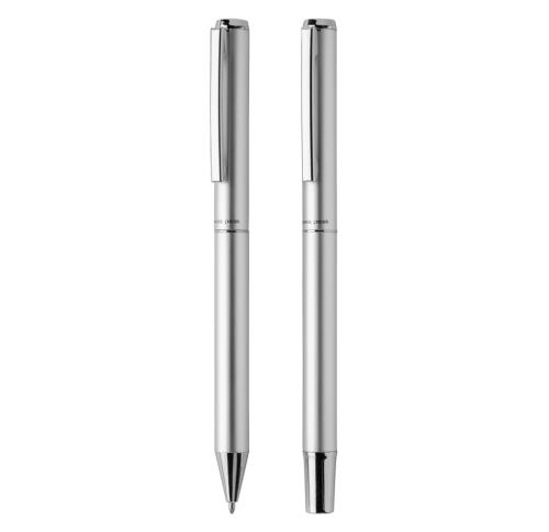 Swiss Peak Cedar RCS certified recycled aluminum pen set