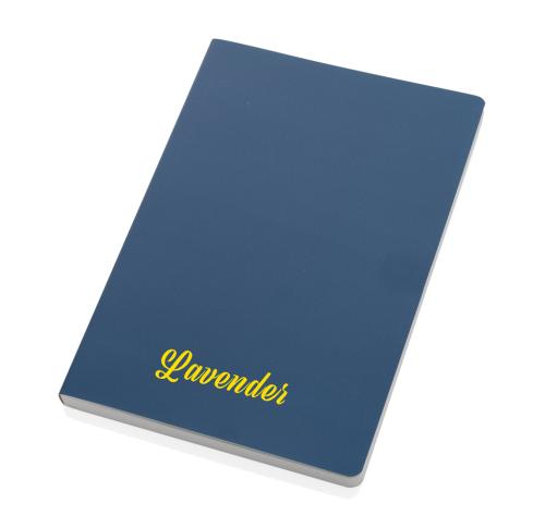 Branded Softcover Stone Paper Notebooks A5 Blue