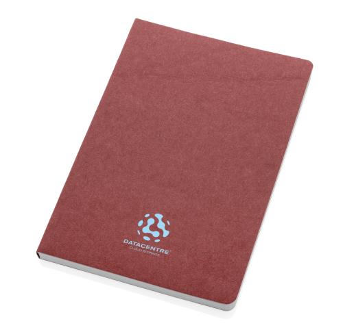 Salton A5 GRS certified recycled paper notebook