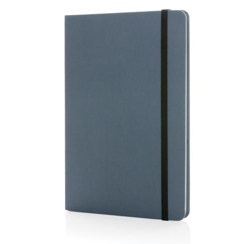 Promotional Eco Craftstone A5 Recycled Kraft And Stonepaper Notebooks Blue