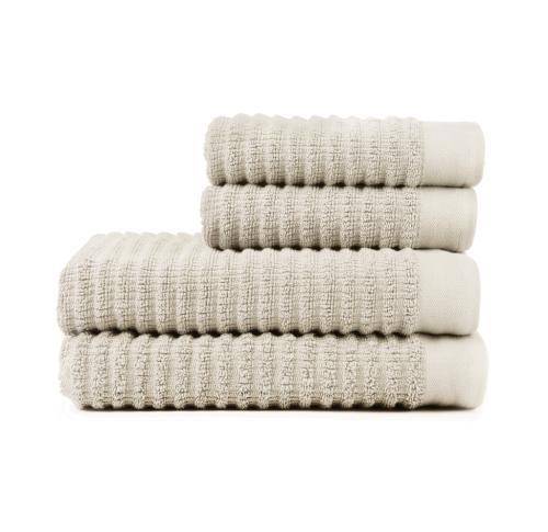 Custom Luxury VINGA Landro Towels, 4 Pcs Set White