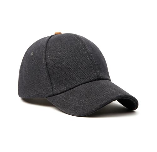 Recycled Canvas Baseball Cap Black VINGA Bosler AWARE™ 