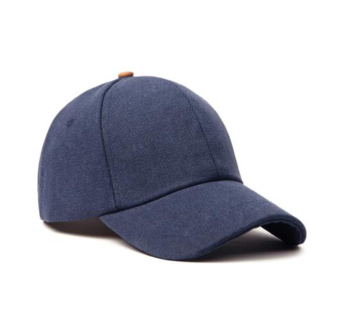 Custom Recycled Canvas Baseball Cap Navy VINGA Bosler AWARE™