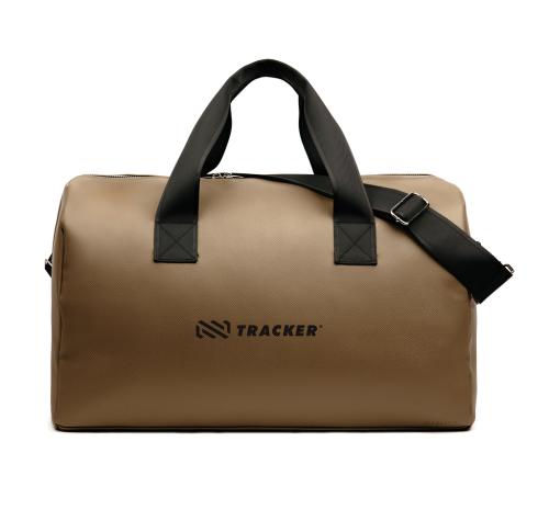 Custom Luxury Recycled PU Weekend Bags VINGA Bermond RCS Brown