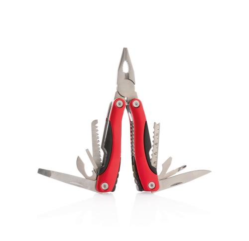 Fix Multi tools Red Aluminium 14 Functions Branded Logo