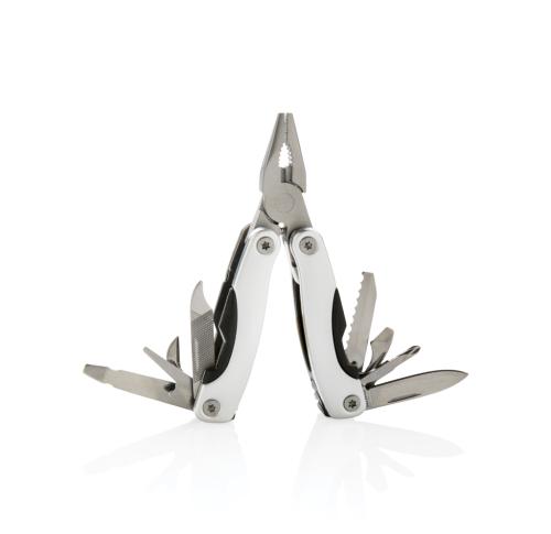 Stainless Steel Mini Fix Multitools Custom Printed 13 Functions Silver