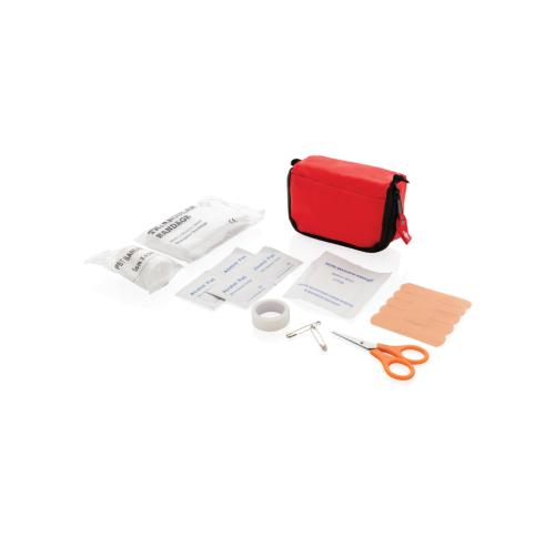 First aid set in pouch