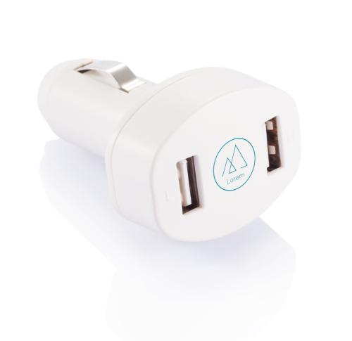 Double USB car charger