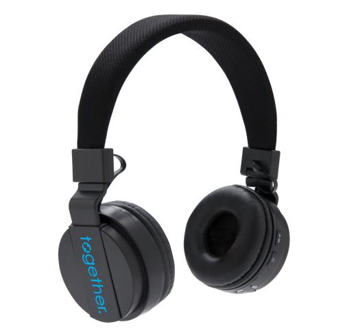Promotioanal Foldable Wireless Headphone - Black