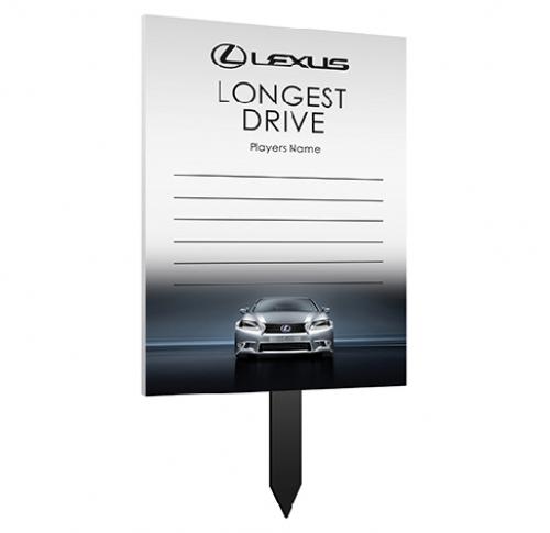 Golf Longest Drive (A4) 
