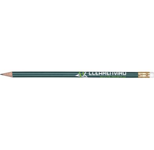 Wooden Pencil With Eraser Range Custom Printed