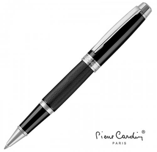 Pierre Cardin Academie Rollerball - Black/Chrome (Line Colour Print)