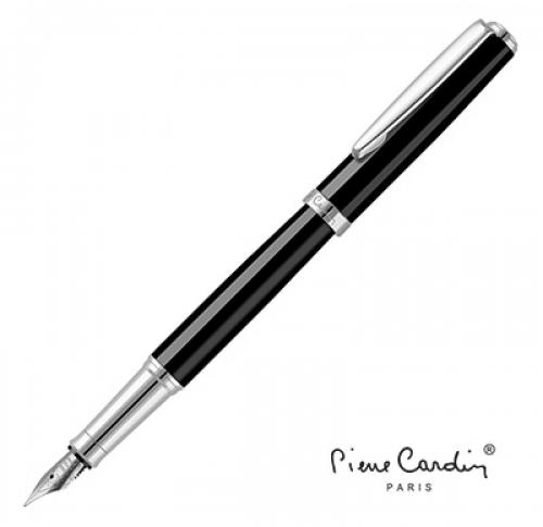 Pierre Cardin Montfort Fountain Pen - Black (Line Colour Print)