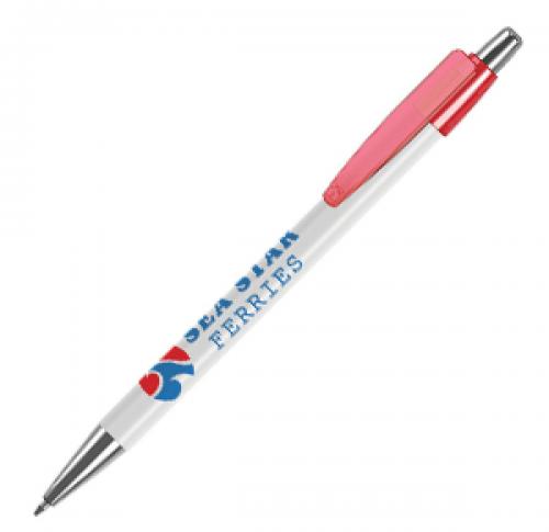 System 030 Ballpen (Line Colour Print) Logo Clip (FCP or LCP)