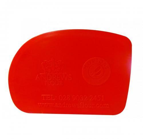Bowl Scraper - Large Radius - Relief Moulded -145 x 105mm