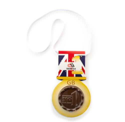 Promotional Chocolate Sports Medals