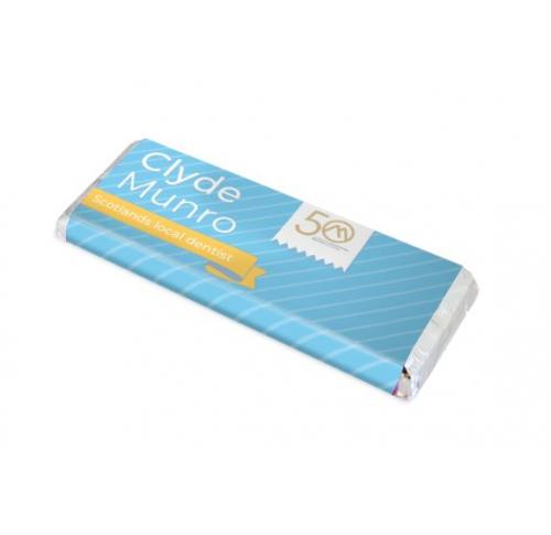 50g Bar Of Belgian Milk Chocolate