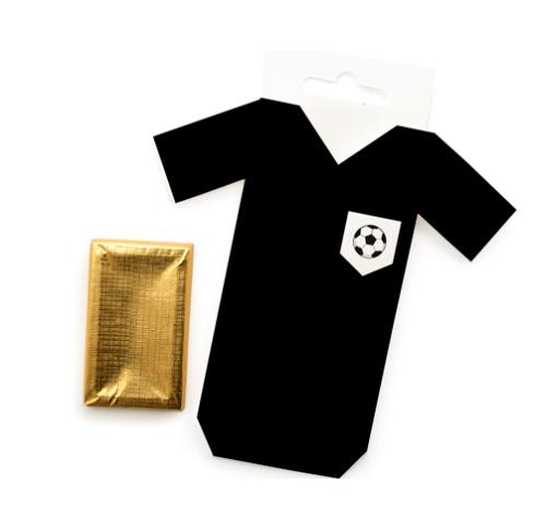 Promotional Sports Shirt Box With Chocolate Bar