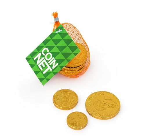 Logo Label Chocolate Coin Net