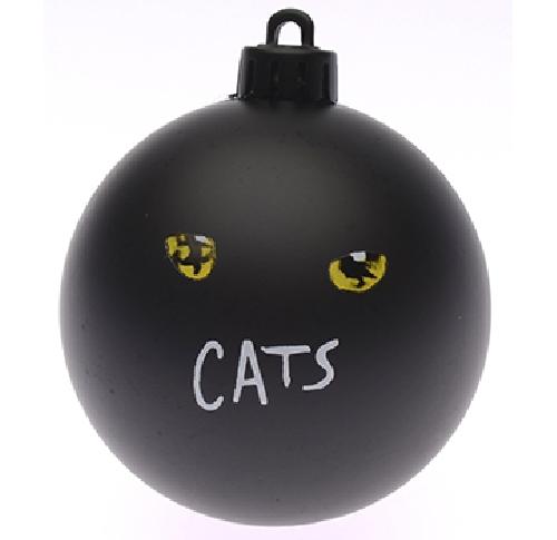 Printed Glass Christmas Baubles 70mm