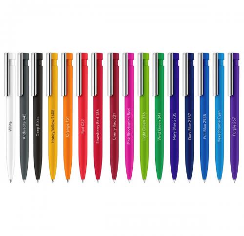 senator&reg; Liberty Polished Plastic Ballpen with metal clip