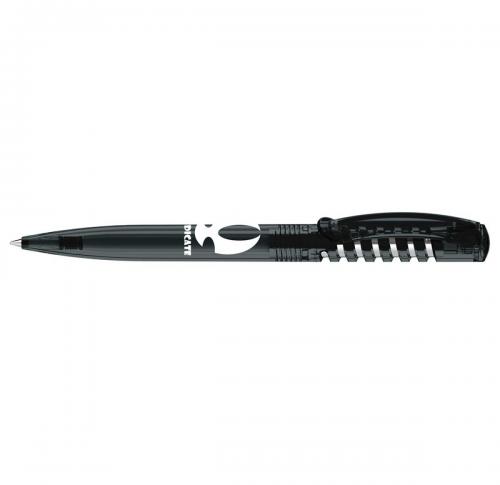 senator&reg; New Spring Clear Plastic Ballpen