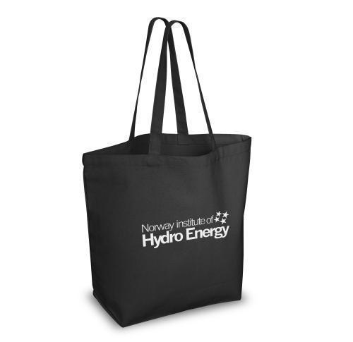 Custom Printed Black Canvas Tote Bags - 10oz Eco Friendly