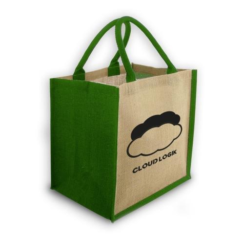 Green & Good Coloured Brighton Bag - Jute
