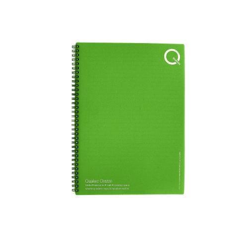 Green & Good A4 Polypropylene Wire Notebooks - recycled